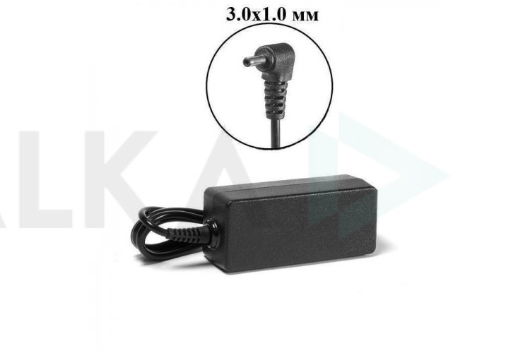Блок питания / зарядное устройство для ноутбука Asus (19.0V, 2.37A, 3.0*1.0) OEM