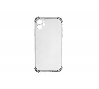 Чехол силиконовый iPhone 11 (6,1) с усиленной защитой по углам (прозрачный)