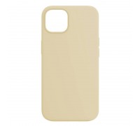 Чехол для iPhone 13 mini (5.4) тонкий (слоновая кость)