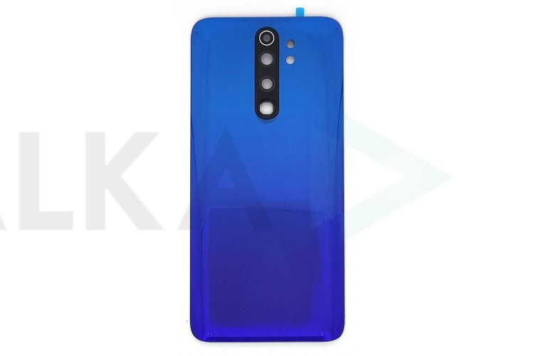 Задняя крышка для Xiaomi Redmi Note 8 Pro + стекло камеры (синий) + проклейка HQ
