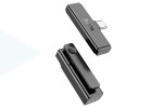 Микрофон беспроводной петличка HOCO S31 Stream wireless microphone + receiver Type-C серый