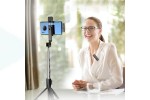 Микрофон беспроводной петличка HOCO S31 Stream wireless microphone + receiver Type-C серый