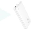 Универсальный дополнительный аккумулятор Power Bank HOCO J87 PD20W + QC3.0 (10000 mAh) (белый)