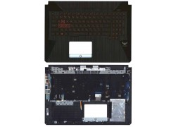 Клавиатура для ноутбука Asus TUF FX705 черная топ-панель