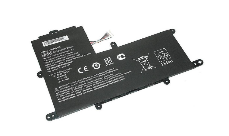 Аккумулятор PO02XL для ноутбука HP Stream 11-R 7,6V 4000mAh Аккумулятор PO02XL для ноутбука HP Stream 11-R 7,6V 4000mAh