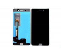 Дисплей для Nokia 6 (TA-1021/ TA-1000/ TA-1025/ TA-1033/ TA-1039) в сборе с тачскрином (черный) NC