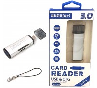 Картридер Type-C Card-Reader SD/MicroSD