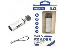 Картридер Type-C Card-Reader SD/MicroSD