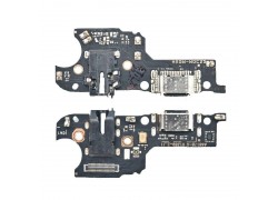 Шлейф для Realme C25/ C25S с разъемом зарядки + разъем гарнитуры (плата) org