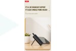 Универсальный дополнительный аккумулятор Power Bank XO PB304 5000 mAh mini light display with bracket/self-contained cable (TYPE-C) 3300mAh (Белый)