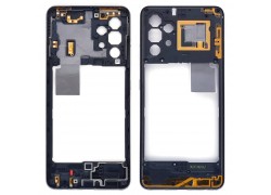 Средняя часть для Samsung A325F Galaxy A32 4G (рамка задней крышки) черный