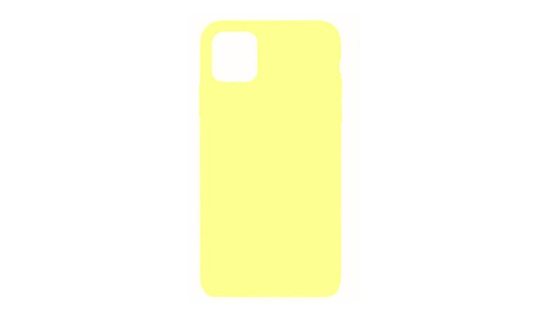 Чехол для iPhone 16 Plus (6,7) Silicone Case Soft Touch (лимонад)
