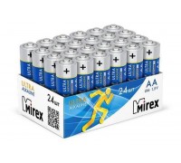 Батарейка алкалиновая Mirex LR6 / AA 1,5V  цена за 24 шт (24/480), showbox (23702-LR6-B24)