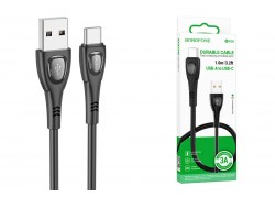 Кабель USB - USB Type-C BOROFONE BX98 (черный) 1м