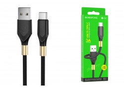 Кабель USB - USB Type-C BOROFONE BX92 (черный) 1м