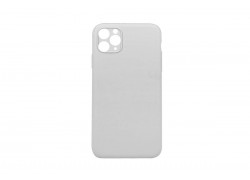 Чехол для iPhone 11 Pro (5.8) Silicone Case Soft Touch закрытая камера (белый) 9