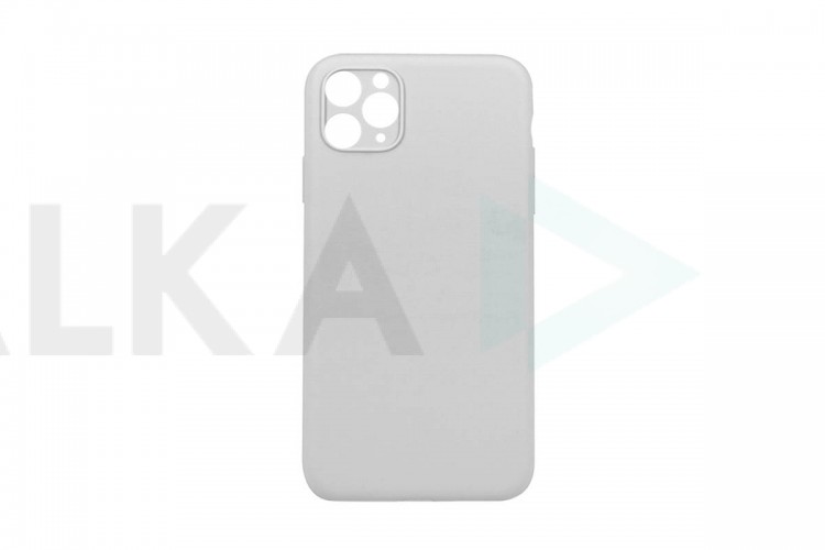 Чехол для iPhone 11 Pro (5.8) Soft Touch закрытая камера (белый) 9