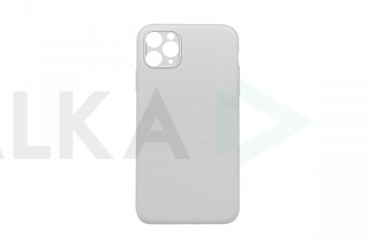 Чехол для iPhone 11 Pro (5.8) Silicone Case Soft Touch закрытая камера (белый) 9
