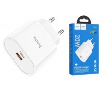 Сетевое зарядное устройство USB-C HOCO C94A PD 20W (белый)