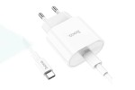 Сетевое зарядное устройство USB-C HOCO C94A PD 20W (белый)