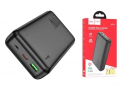 Универсальный дополнительный аккумулятор Power Bank HOCO J87A Tracker PD20W+QC3.0 (20000 mAh) (черный)