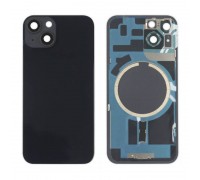 Задняя крышка (стекло) в сборе с рамкой для iPhone 14 (Midnight)