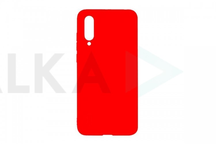 Чехол для Xiaomi Mi 9 тонкий (красный)