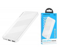 Универсальный дополнительный аккумулятор Power Bank BOROFONE BJ27 (10000 mAh) (белый)