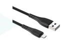 Кабель USB - MicroUSB BOROFONE BX37 2,4A (черный) 1м