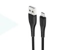 Кабель USB - MicroUSB BOROFONE BX37 2,4A (черный) 1м