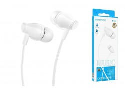 Наушники вакуумные проводные BOROFONE BM61 Wanderer (белый)