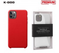 Чехол для телефона K-DOO NOBLE COLLECTION кожаный iPhone 11 (красный)