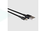 Сетевое зарядное устройство 2USB + кабель Lightning More choice NC11i 2.4A (Black)