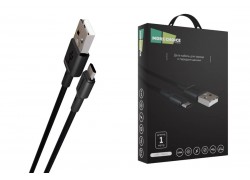 Кабель USB - USB Type-C More choice K19a TPE 1м (Black)