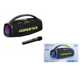 Портативная беспроводная колонка HOPESTAR A65 (черный) 300W