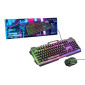 Комплект игровой проводной клавиатура+мышь HOCO Di16 с подсветкой RGB (черный)