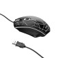 Комплект игровой проводной клавиатура+мышь HOCO Di16 с подсветкой RGB (черный)