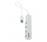 Разветвитель USB C-HUB Perfeo PF-H039 4 Port, белый