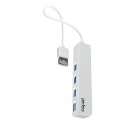 Разветвитель USB-HUB Perfeo PF-H038 4 Port, белый