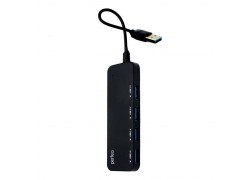 Разветвитель USB-HUB Perfeo PF-H047 4 Port, чёрный