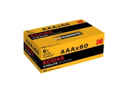 Батарейка алкалиновая KODAK LR03/60BOX XTRALIFE Alkaline (цена за бокс 60 шт.)