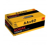 Батарейка алкалиновая KODAK LR6/60BOX XTRALIFE Alkaline (цена за бокс 60 шт.)