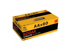 Батарейка алкалиновая KODAK LR6/60BOX XTRALIFE Alkaline (цена за бокс 60 шт.)