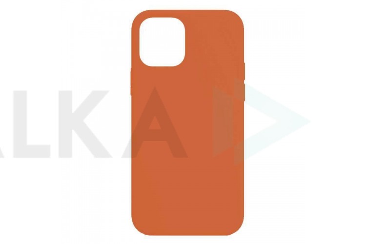 Чехол для iPhone 13 Pro Max (6.7) Silicone Case Soft Touch (оранжево-розовый) 13