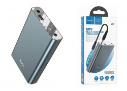 Универсальный дополнительный аккумулятор Power Bank HOCO J97 UPS multi-function (10000 mAh) (черный)