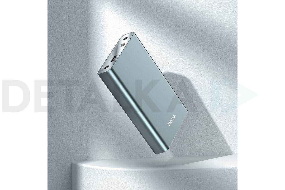 Универсальный дополнительный аккумулятор Power Bank HOCO J97 UPS  multi-function (10000 mAh) (черный) в Детальке купить,