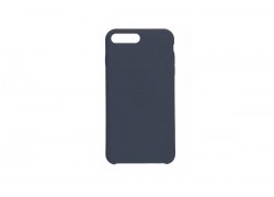 Чехол для iPhone 7 Plus Silicone Case Soft Touch (темно-синий)