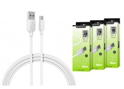 Кабель USB - MicroUSB BOROFONE BX14 2A (белый) 1м (LinkJet)