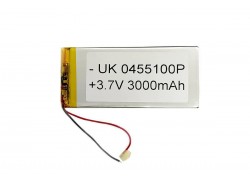 Универсальный аккумулятор 115x50x4 3.7V 3000mAh (0455100P) (20/4)