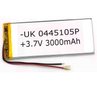 Универсальный аккумулятор 110x45x4 3.7V 3000mAh (4045110P)